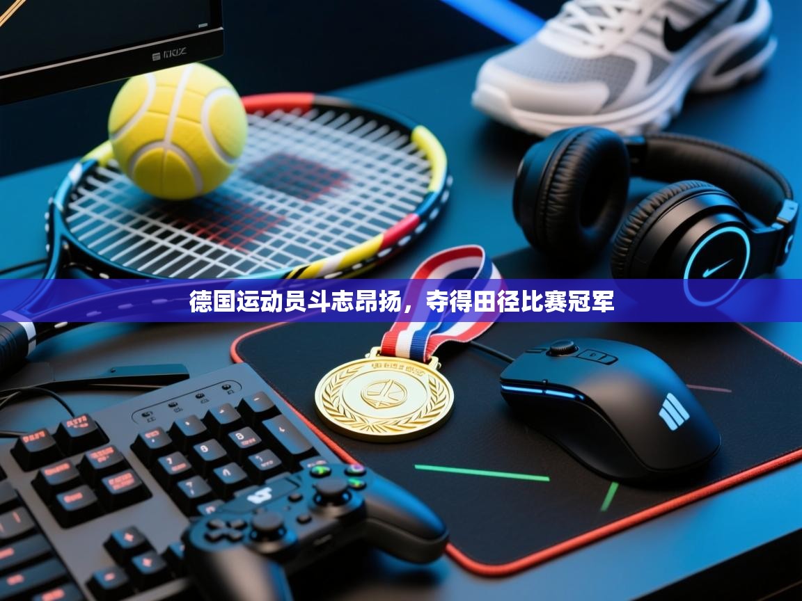德国运动员斗志昂扬，夺得田径比赛冠军
