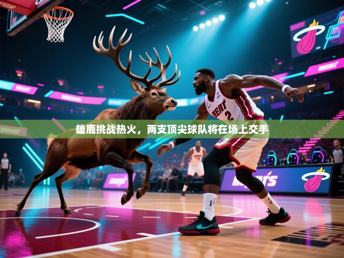 雄鹿挑战热火，两支顶尖球队将在场上交手  第1张